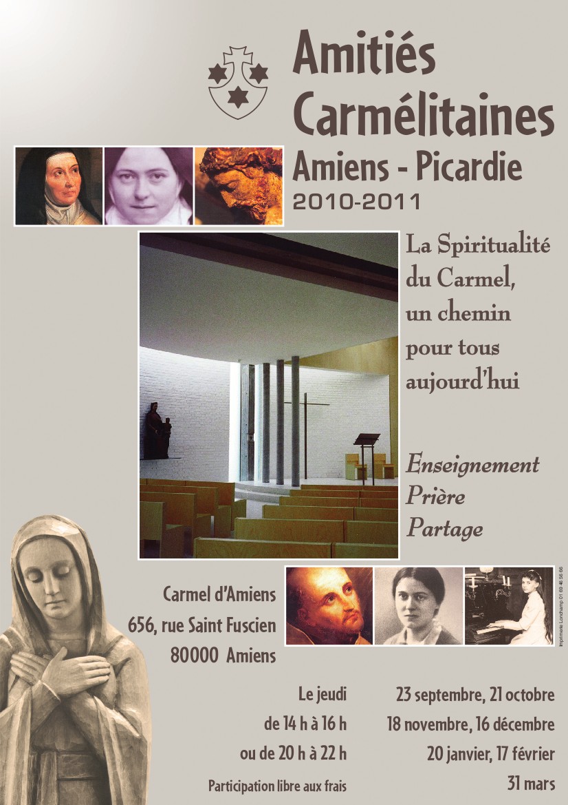 Amitiés Carmélitaines 2010-2011 Amiens